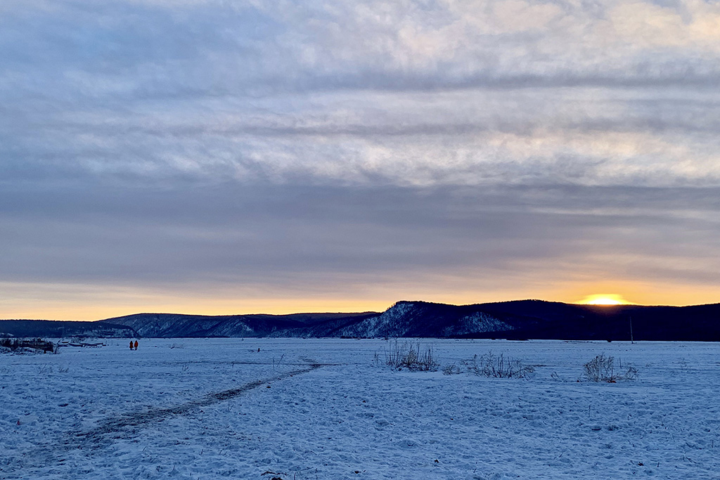 Sunrise Snow